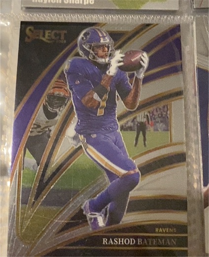 2025 Panini Select Club Level #261 Rashod Bateman — front