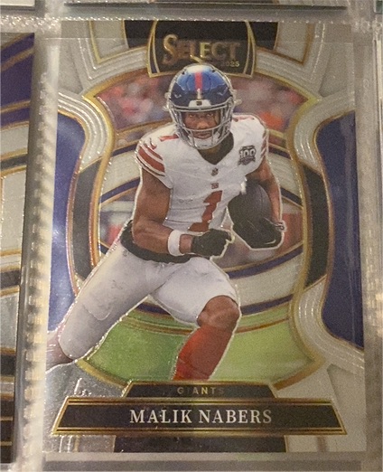 2024 Panini Select #29 Malik Nabers — front