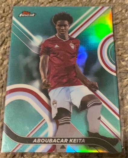 2022 Topps Finest MLS #19 Aboubacar Keita — front