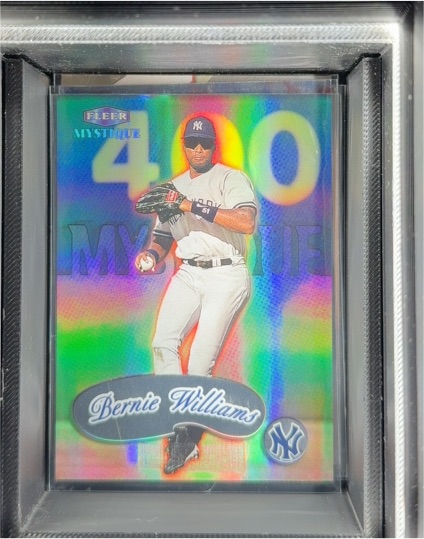 1999 Fleer Mystique #85 Bernie Williams — front