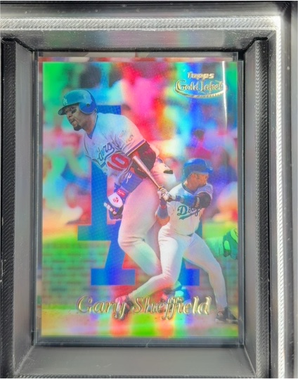 1999 Topps Gold Label #20 Gary Sheffield — front