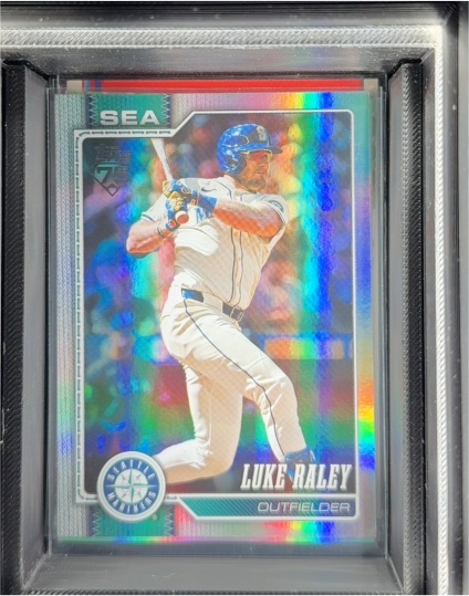 2026 Topps Series 1 #142 Luke Raley — front