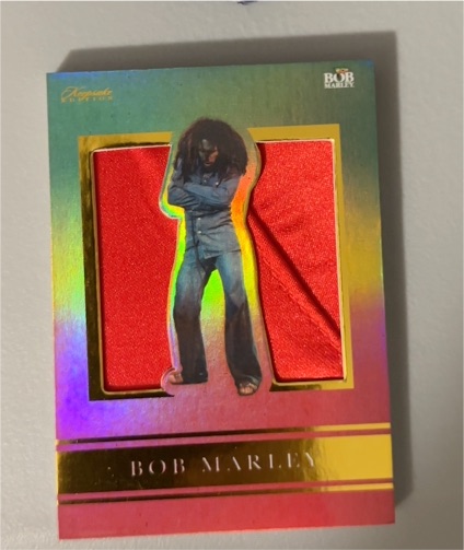 2025 Keepsake Bob Marley Relic Jumbo Patch — front