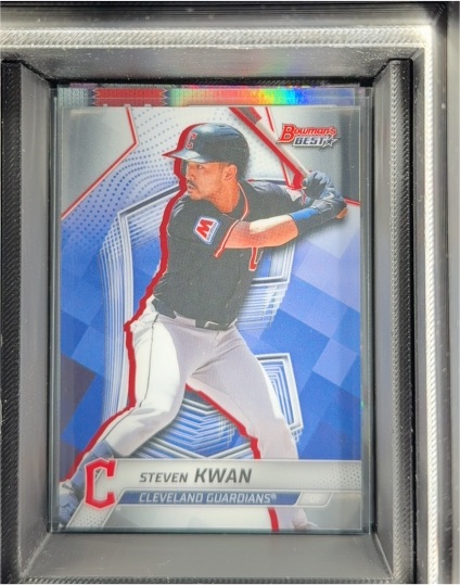 2022 Bowman's Best #35 Steven Kwan — front