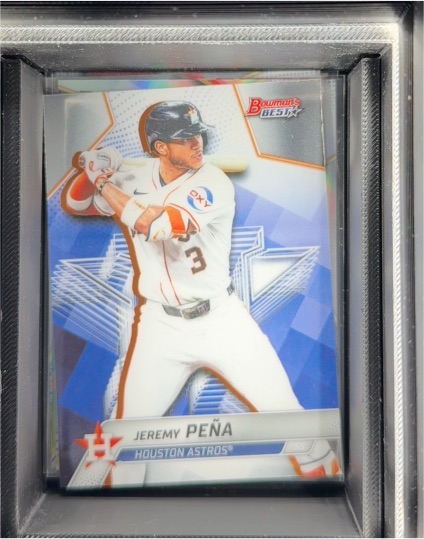 2022 Bowman's Best #26 Jeremy Peña — front