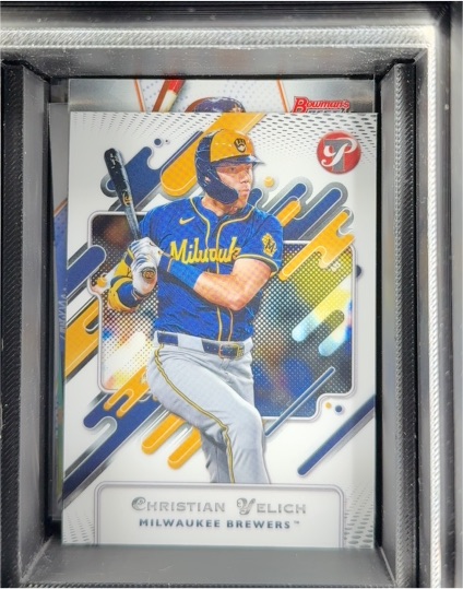 2025 Topps Pristine #123 Christian Yelich — front