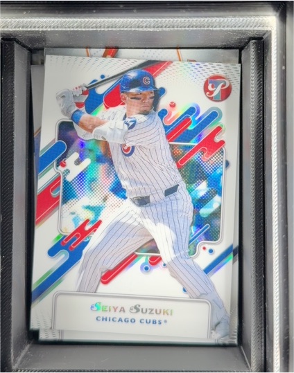 2024 Topps Pristine #74 Seiya Suzuki — front