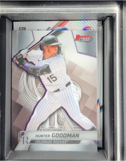 2025 Bowman's Best #41 Hunter Goodman — front