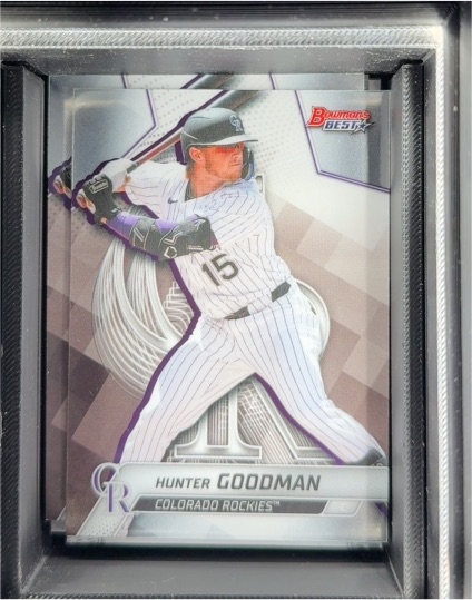 2025 Bowman's Best #41 Hunter Goodman — front