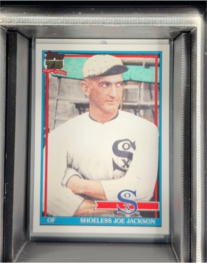 2026 Topps #T91-27 Shoeless Joe Jackson — front