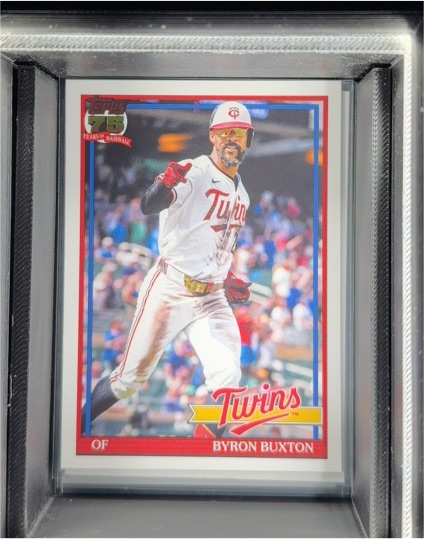 2026 Topps Series 1 1991 Topps #T91-92 Byron Buxton — front