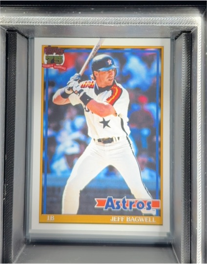 2026 Topps Series 1 75th Anniversary #T91-17 Jeff Bagwell — front