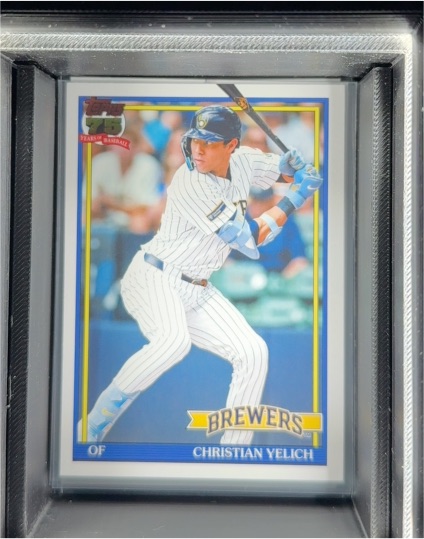 2026 Topps Series 1 #T91-83 Christian Yelich — front