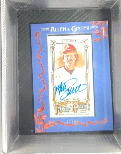 2025 Topps Allen & Ginter #MA-MSC Mike Schmidt — front