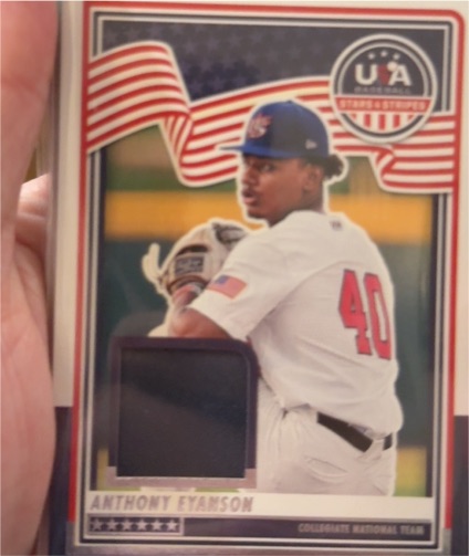 2025 Panini Stars & Stripes #USA-AE Anthony Eyanson — front