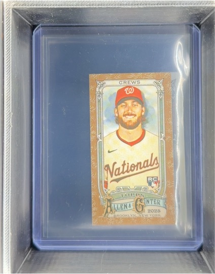 2025 Topps Allen & Ginter #120 Dylan Crews Mini — front