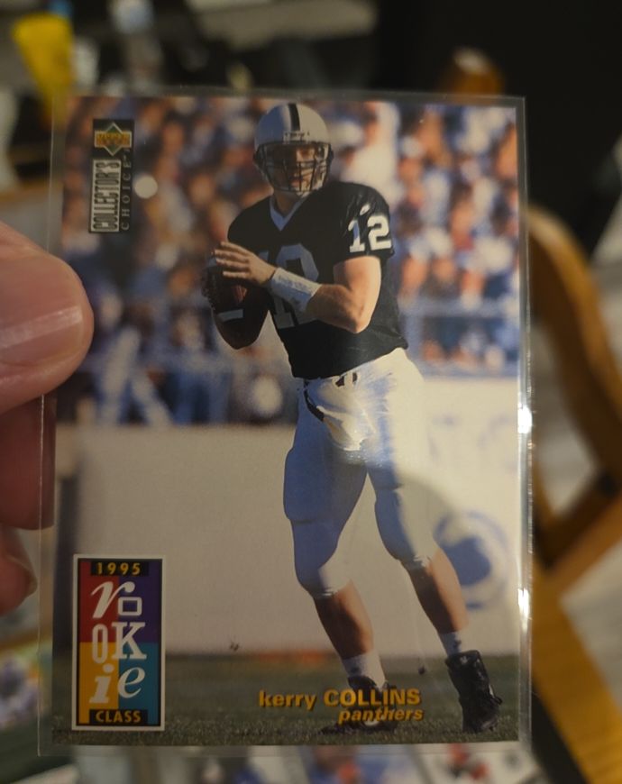 1995 Upper Deck Collector's Choice #5 Kerry Collins — front