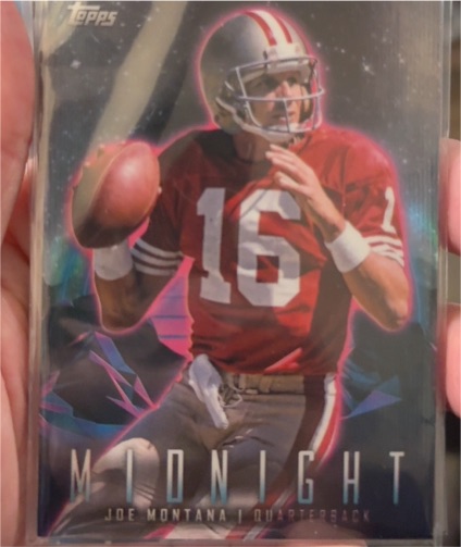 2023 Topps Composite #345 Joe Montana Midnight — front