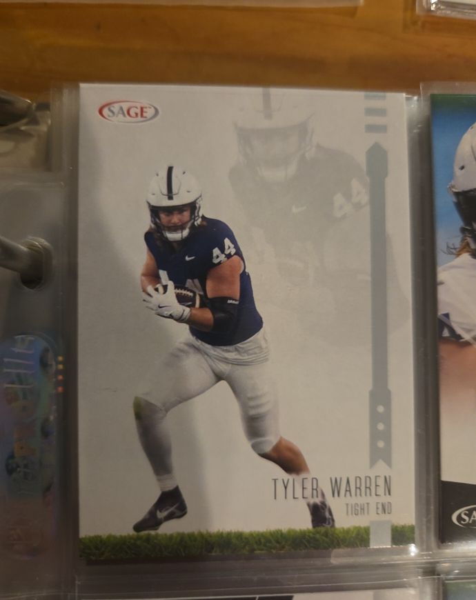 2025 Sage High Series #165 Tyler Warren — front