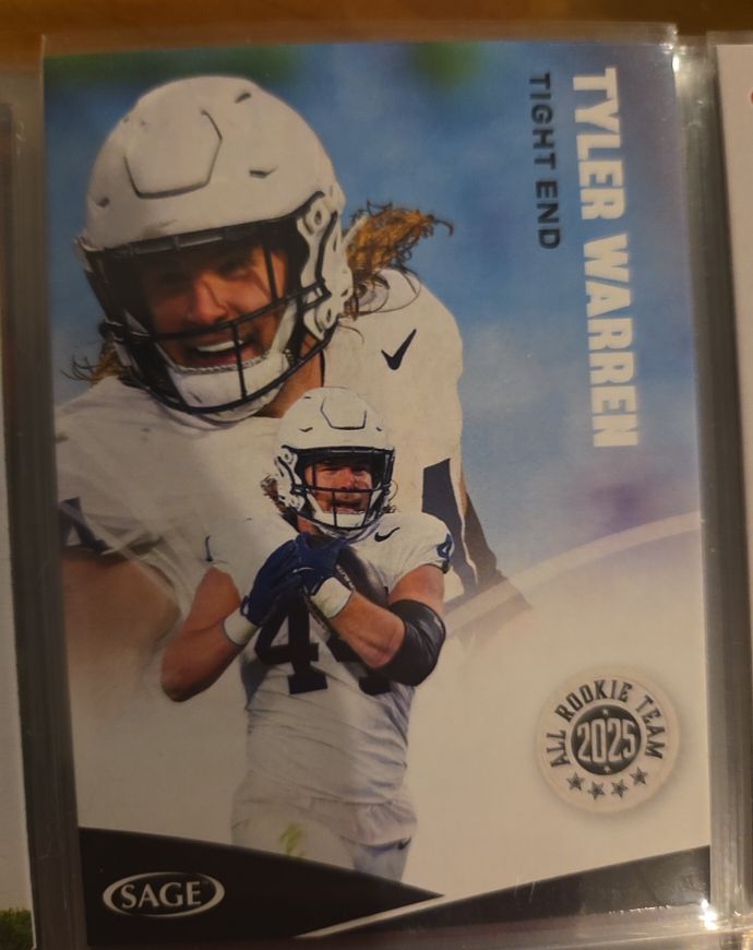 2025 SAGE High Series #160 Tyler Warren — front