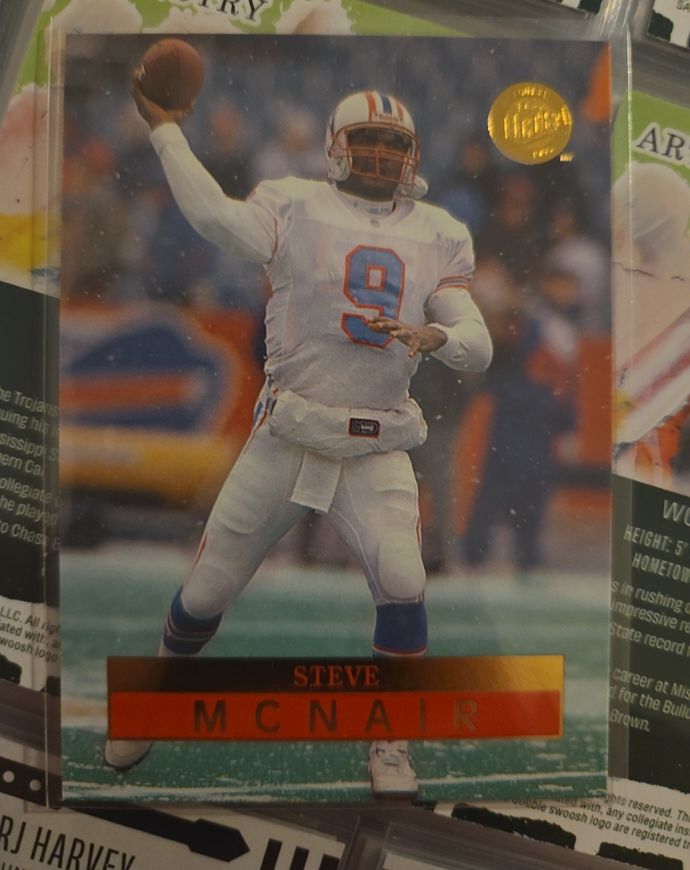 1996 Fleer Ultra #61 Steve McNair — front