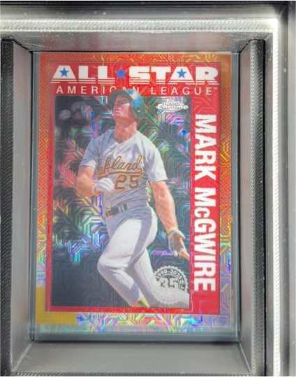 2025 Topps Chrome Series 2 #90ASC-25 Mark McGwire — front