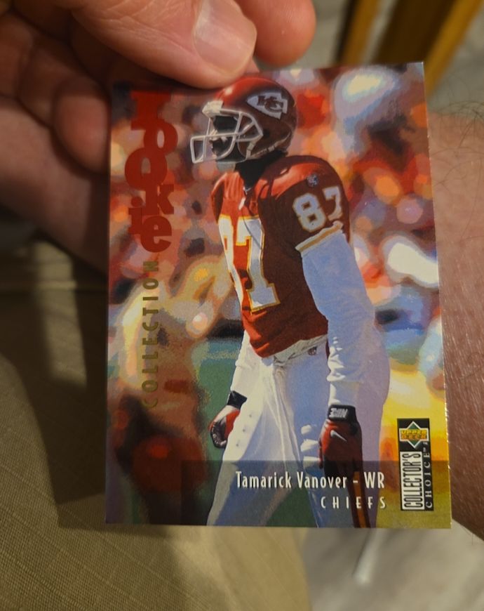 1995 Upper Deck Collector's Choice Update #U29 Tamarick Vanover — front