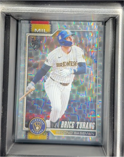 2026 Topps Series 1 #105 Brice Turang — front