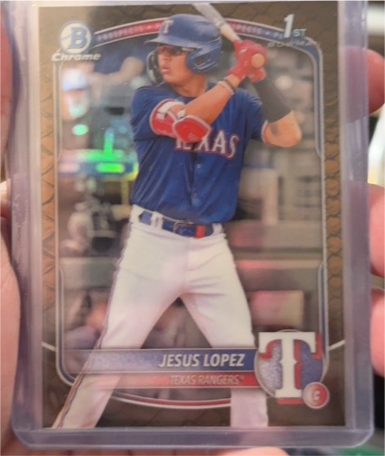 2025 Bowman Chrome #BCP-88 Jesus Lopez — front