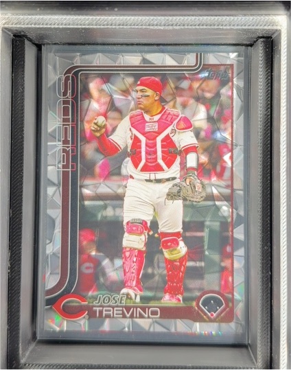 2025 Topps Chrome Update #USC2 Jose Trevino — front