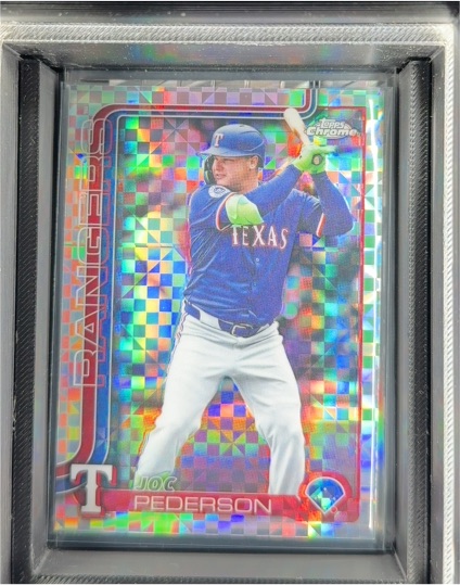 2025 Topps Chrome Update #USC46 Joc Pederson — front