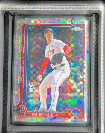2025 Topps Chrome Update #USC55 Walker Buehler — front