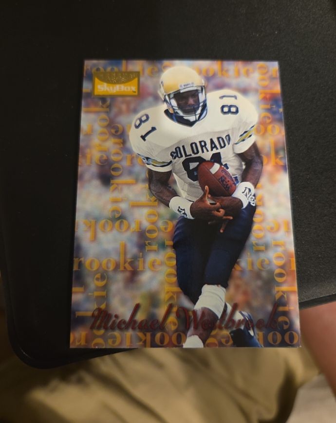 1995 SkyBox Premium #162 Michael Westbrook Rookie — front