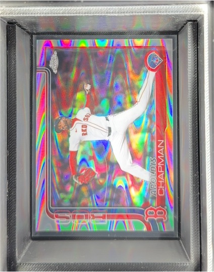 2025 Topps Chrome Update #USC191 Aroldis Chapman — front