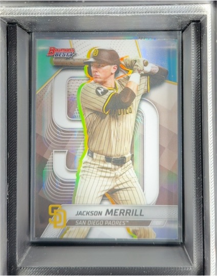 2025 Bowman's Best #17 Jackson Merrill — front