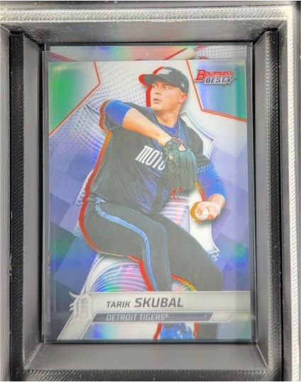 2025 Bowman's Best #12 Tarik Skubal — front