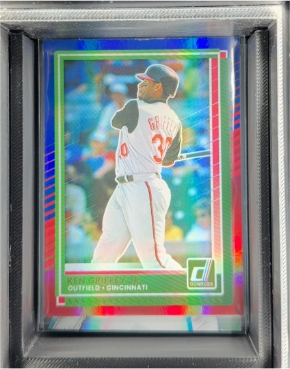 2025 Donruss #24 Ken Griffey Jr. Red and Blue — front
