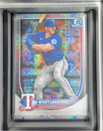 2025 Bowman Chrome #36 Wyatt Langford — front
