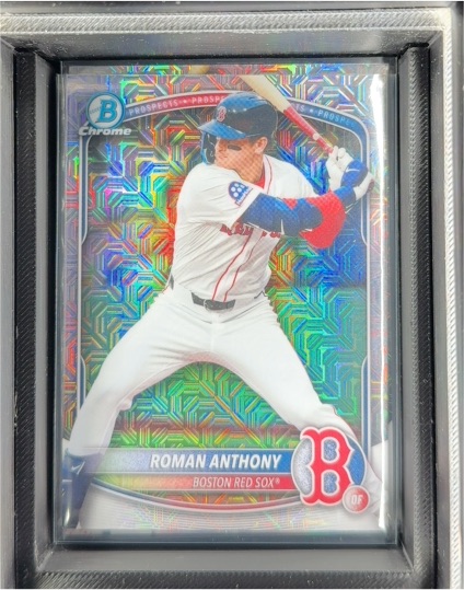 2025 Bowman Chrome #BCP-167 Roman Anthony — front