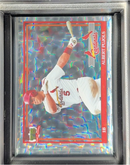 2026 Topps Series 1 #T91-43 Albert Pujols Crackle Foil — front
