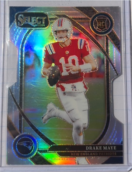 2024 Panini Select #218 Drake Maye — front