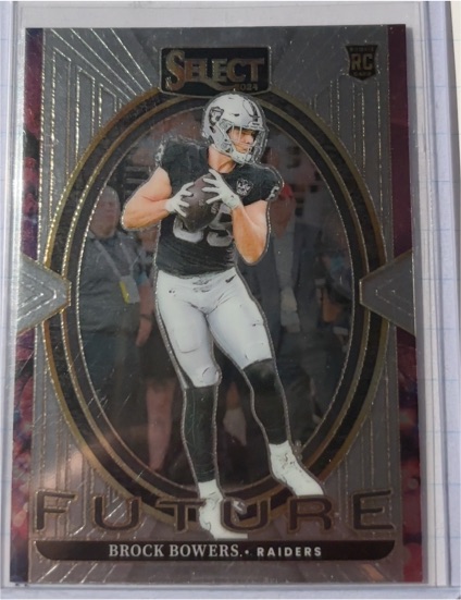 2024 Panini Select #3 Brock Bowers — front