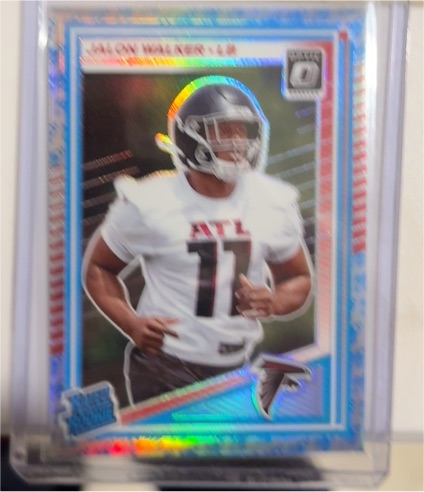 2025 Panini Donruss Optic Preview #344 Jalon Walker — front