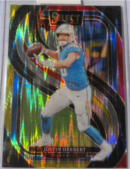 2024 Panini Select #131 Justin Herbert — front