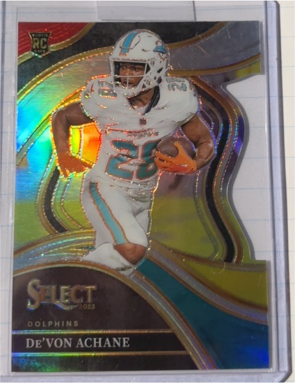 2023 Panini Select #274 De'Von Achane — front