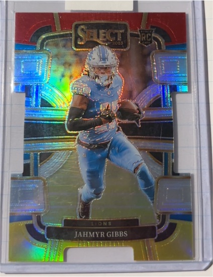2023 Panini Select #34 Jahmyr Gibbs — front