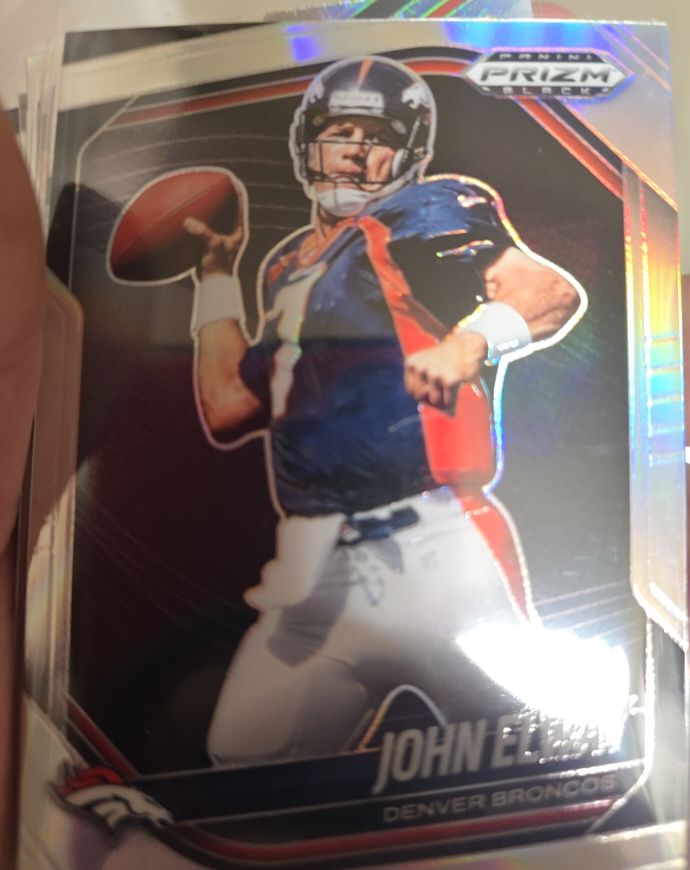 2025 Panini Prizm Black #49 John Elway — front