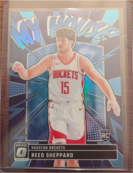2024-25 Panini Donruss Optic My House #18 Reed Sheppard — front