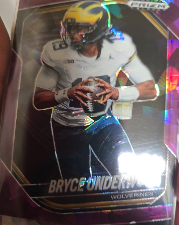 2025 Panini Prizm Black #161 Bryce Underwood — front