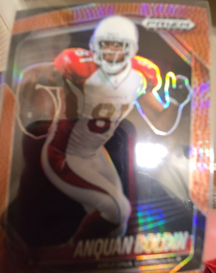 2025 Panini Prizm Black #2 Anquan Boldin — front